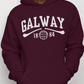 Galway Gaelic Games Hoodie - Adult - Hurling, Camogie, Football, Ladies Football