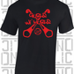 Gurls Wi' Hurls Camogie T-Shirt Adult - All Counties Available