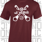 Gurls Wi' Hurls Camogie T-Shirt Adult - All Counties Available