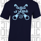 Gurls Wi' Hurls Camogie T-Shirt Adult - All Counties Available