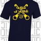Gurls Wi' Hurls Camogie T-Shirt Adult - All Counties Available