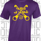 Gurls Wi' Hurls Camogie T-Shirt Adult - All Counties Available