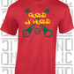 Gurls Wi' Hurls Camogie T-Shirt Adult - All Counties Available