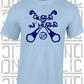 Gurls Wi' Hurls Camogie T-Shirt Adult - All Counties Available