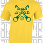 Gurls Wi' Hurls Camogie T-Shirt Adult - All Counties Available