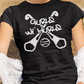 Gurls Wi' Hurls - Camogie - Ladies Skinny-Fit T-Shirt