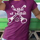 Gurls Wi' Hurls - Camogie - Ladies Skinny-Fit T-Shirt