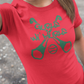 Gurls Wi' Hurls - Camogie - Ladies Skinny-Fit T-Shirt