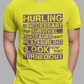 Hurling is Necessary For Survival - Funny T-Shirt - Adult - Wexford