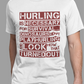 Hurling is Necessary For Survival - Funny T-Shirt - Adult - Westmeath