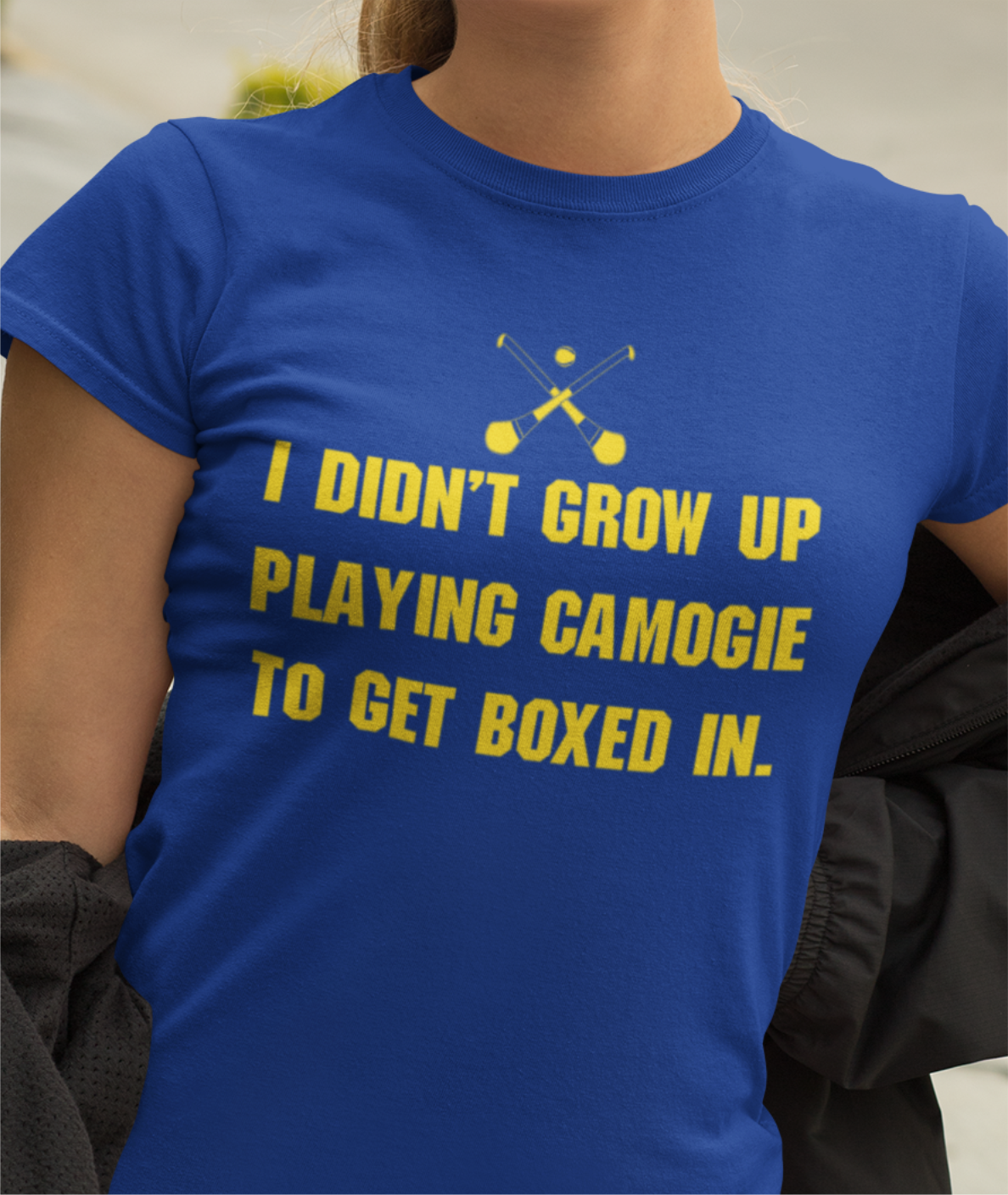 "I didn't grow up playing Camogie to get boxed in" Ciara Mageean Ladies Skinny-Fit T-Shirt