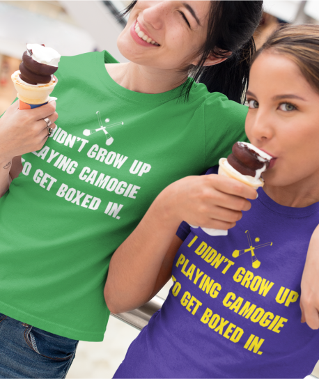 "I didn't grow up playing Camogie to get boxed in" Ciara Mageean Ladies Skinny-Fit T-Shirt