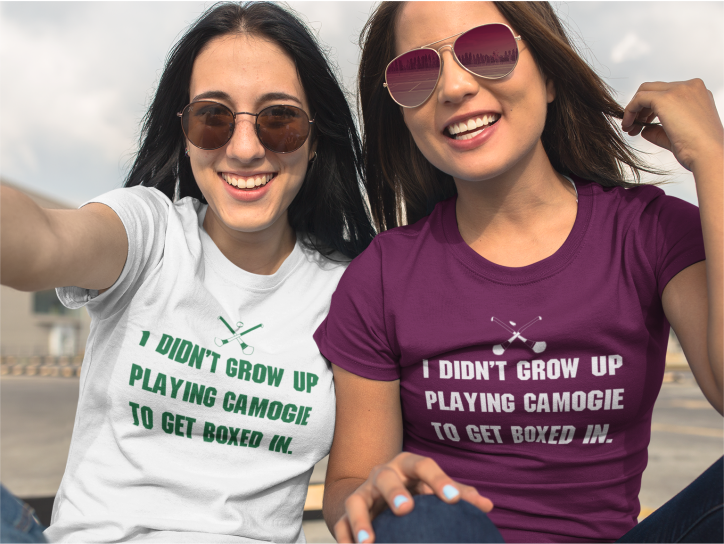 "I didn't grow up playing Camogie to get boxed in" Ciara Mageean Ladies Skinny-Fit T-Shirt