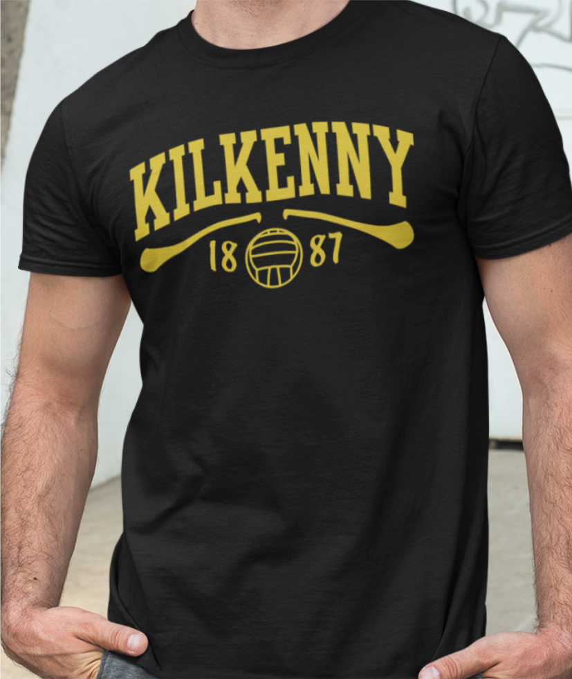 Kilkenny Gaelic Games T-Shirt - Adult - Hurling, Camogie, Football, Ladies Football