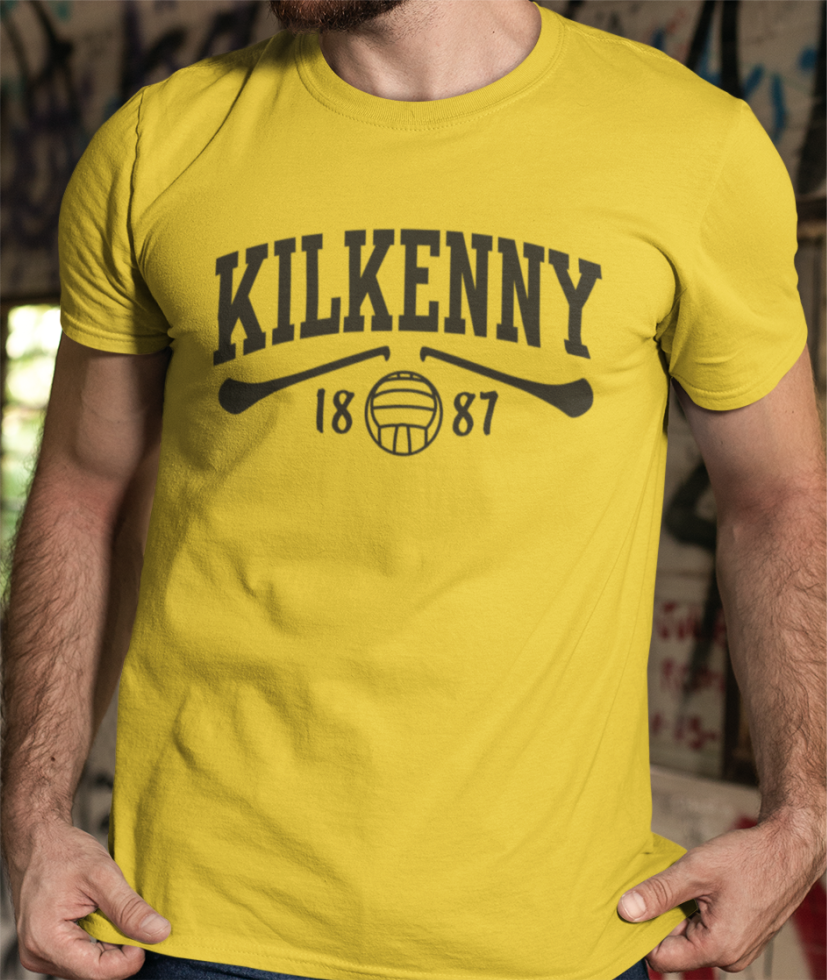 Kilkenny Gaelic Games T-Shirt - Adult - Hurling, Camogie, Football, Ladies Football