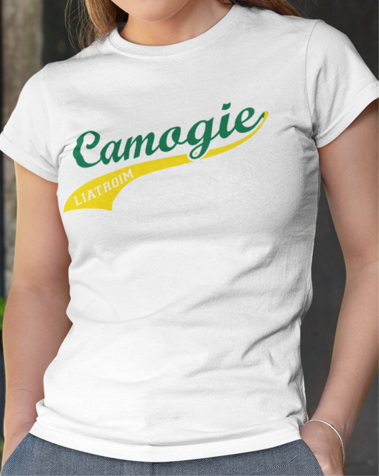 Liatroim, Co. Down, Camogie Swash T-Shirt - Ladies Skinny-Fit