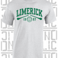 Limerick Gaelic Games T-Shirt - Adult - Hurling, Camogie, Football, Ladies Football