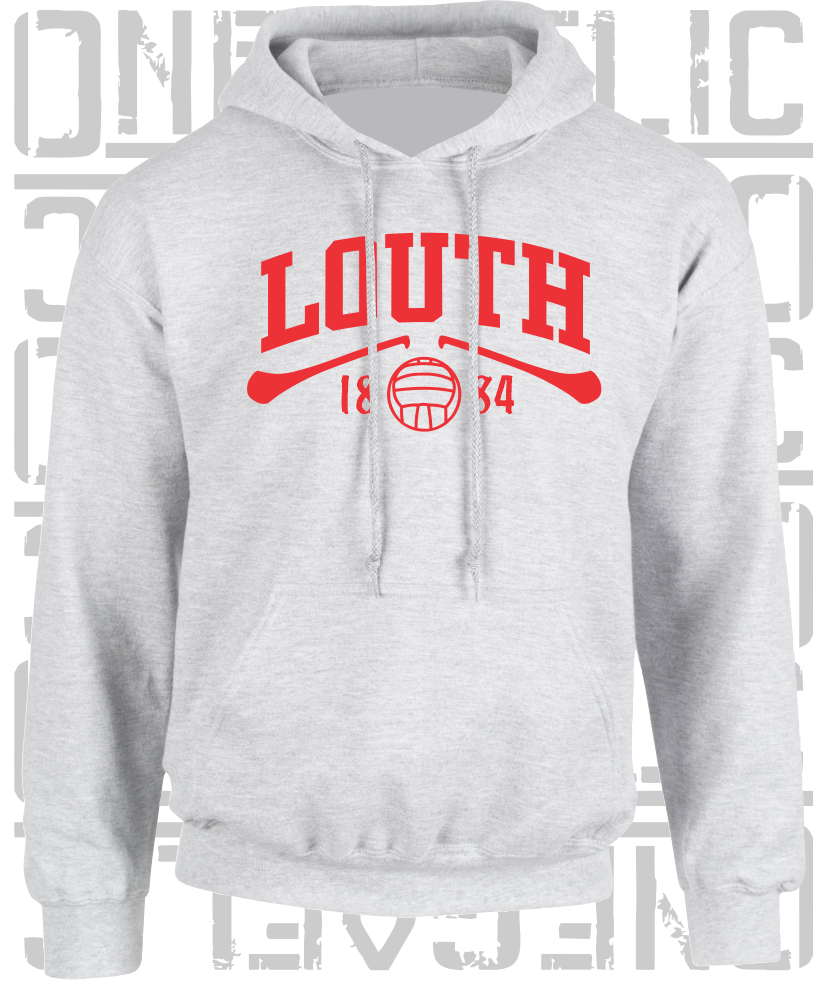 Louth Gaelic Games Hoodie - Adult - Hurling, Camogie, Football, Ladies Football