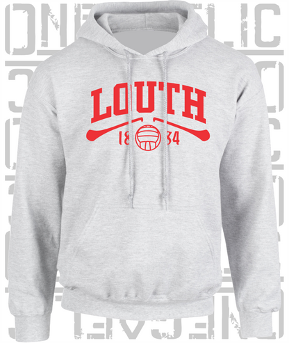 Louth Gaelic Games Hoodie - Adult - Hurling, Camogie, Football, Ladies Football
