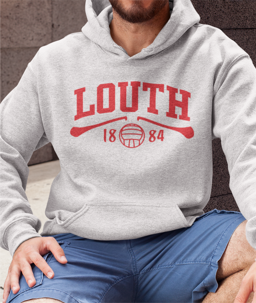 Louth Gaelic Games Hoodie - Adult - Hurling, Camogie, Football, Ladies Football