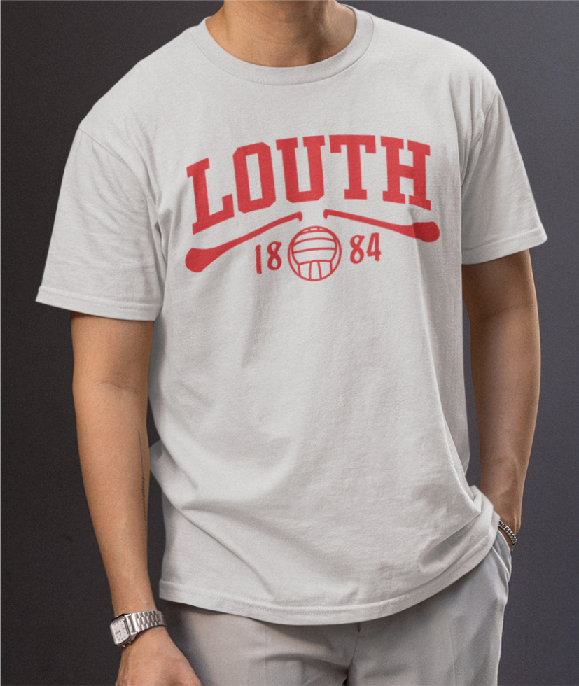 Louth Gaelic Games T-Shirt - Adult - Hurling, Camogie, Football, Ladies Football