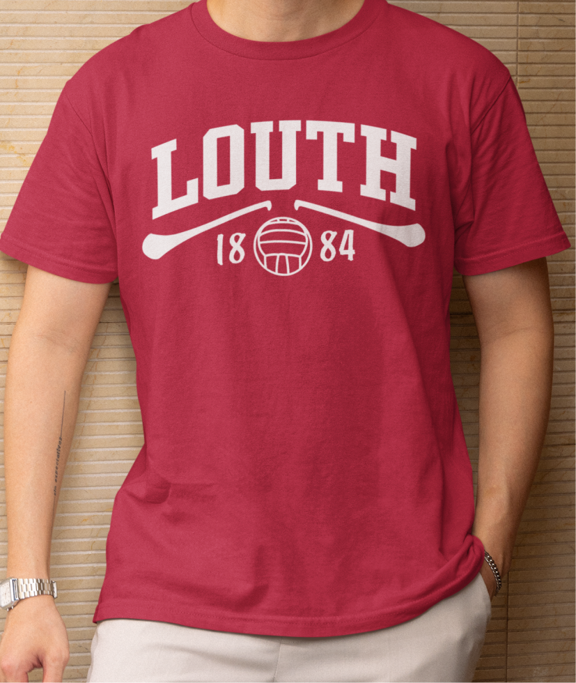 Louth Gaelic Games T-Shirt - Adult - Hurling, Camogie, Football, Ladies Football