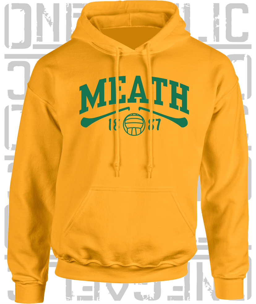 Meath Gaelic Games Hoodie - Adult - Hurling, Camogie, Football, Ladies Football