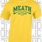 Meath Gaelic Games T-Shirt - Adult - Hurling, Camogie, Football, Ladies Football