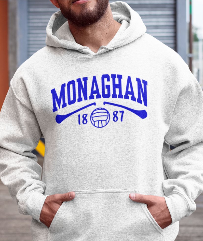Monaghan Gaelic Games Hoodie - Adult - Hurling, Camogie, Football, Ladies Football