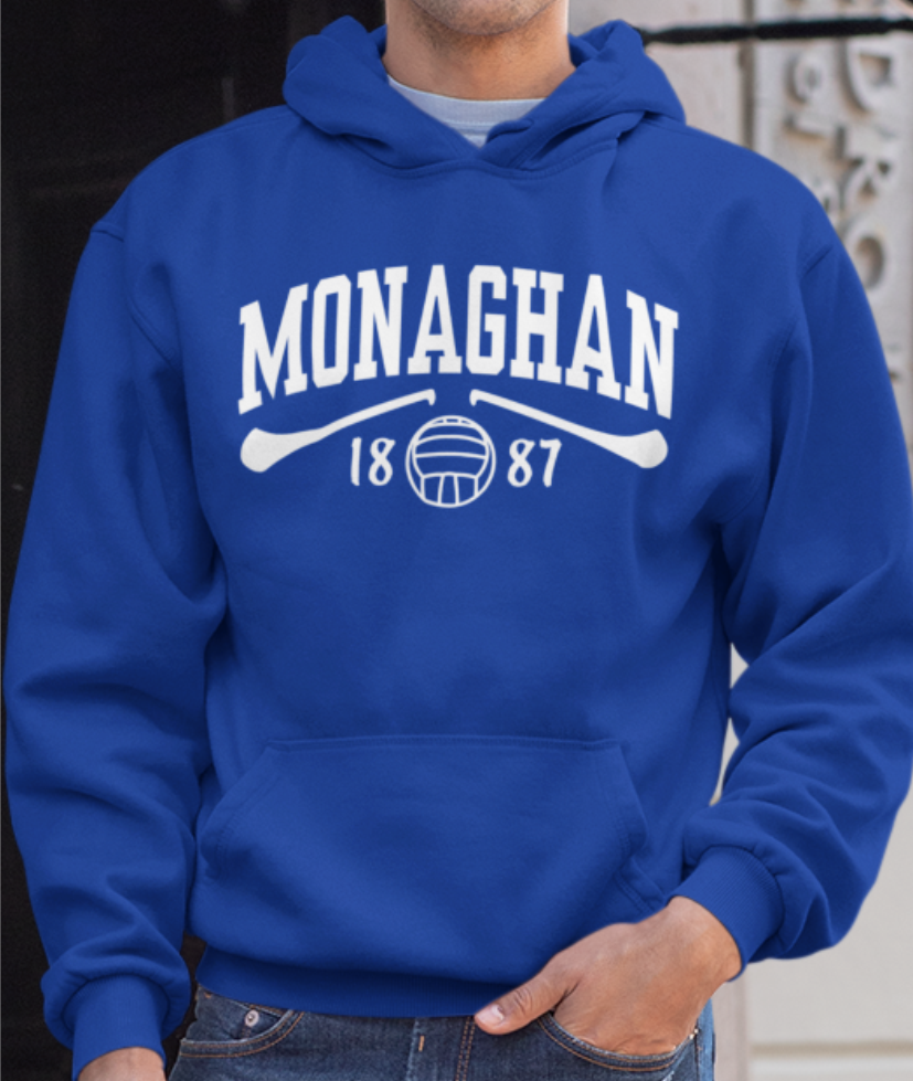 Monaghan Gaelic Games Hoodie - Adult - Hurling, Camogie, Football, Ladies Football