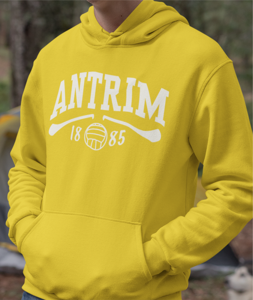 Antrim Gaelic Games Hoodie - Adult - Hurling, Camogie, Football, Ladies Football