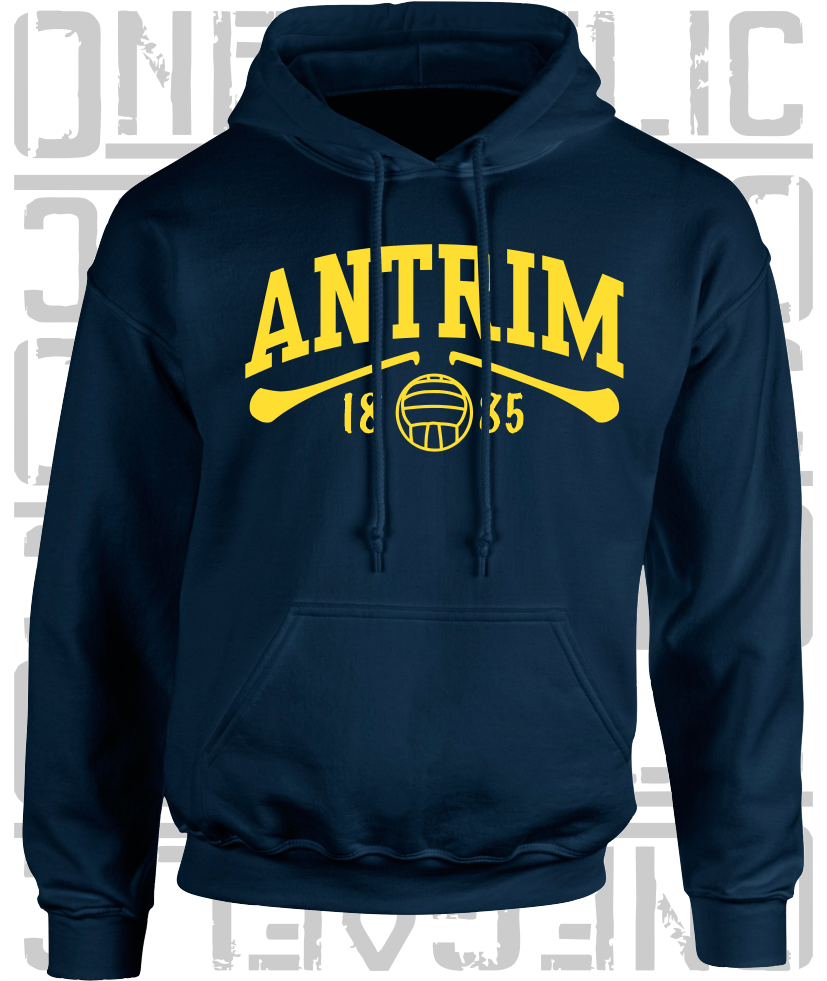 Antrim Gaelic Games Hoodie - Adult - Hurling, Camogie, Football, Ladies Football
