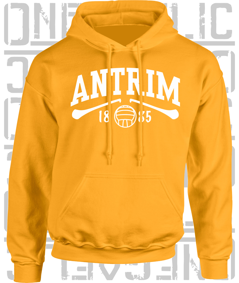 Antrim Gaelic Games Hoodie - Adult - Hurling, Camogie, Football, Ladies Football