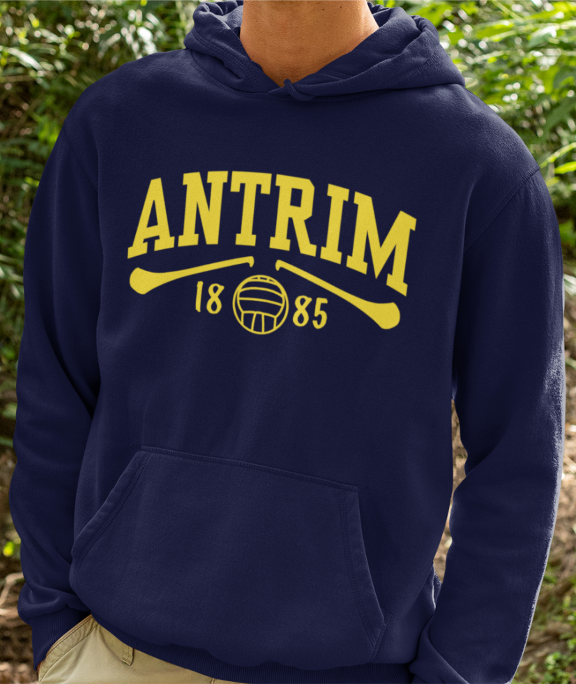 Antrim Gaelic Games Hoodie - Adult - Hurling, Camogie, Football, Ladies Football