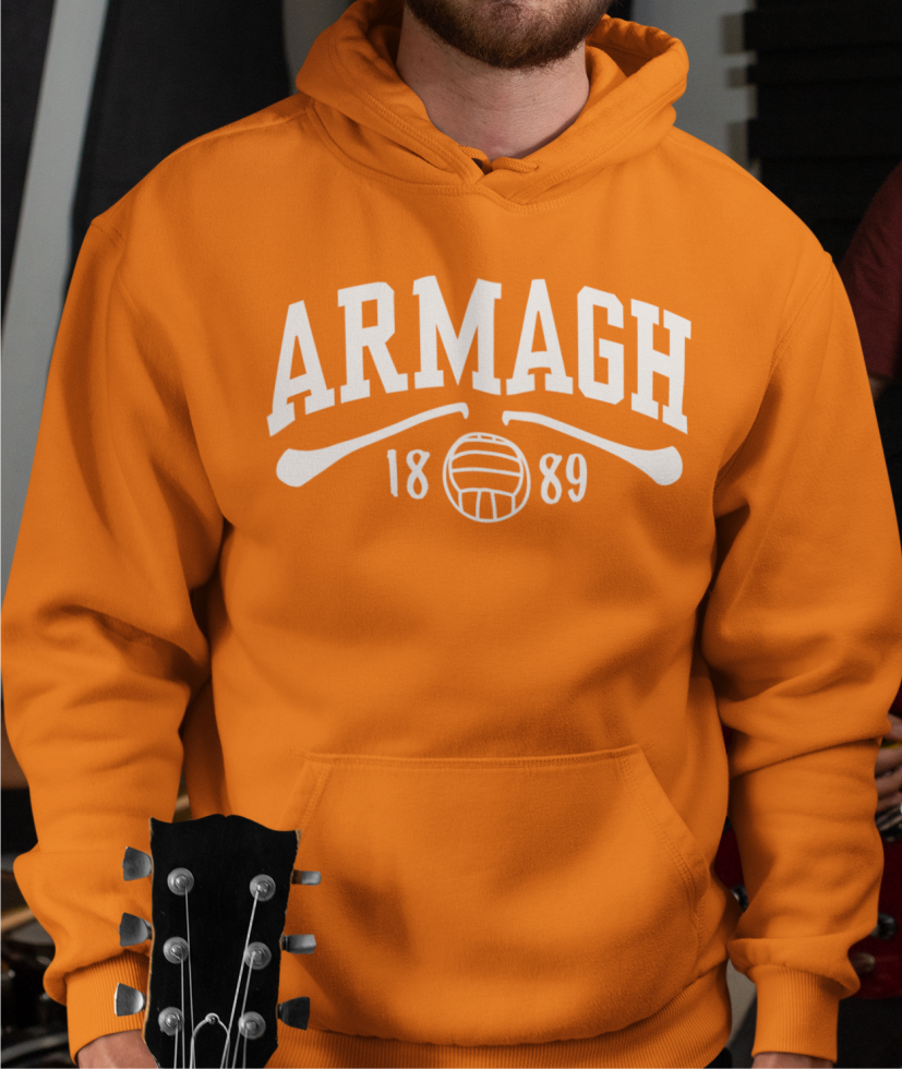 Armagh Gaelic Games Hoodie - Adult - Hurling, Camogie, Football, Ladies Football