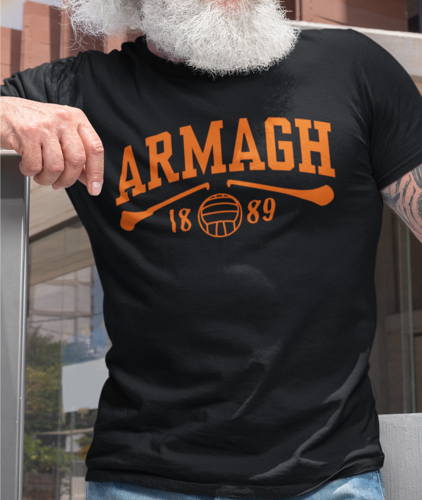 Armagh Gaelic Games T-Shirt - Adult - Hurling, Camogie, Football, Ladies Football
