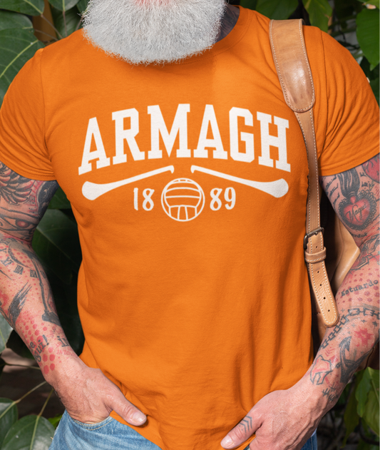 Armagh Gaelic Games T-Shirt - Adult - Hurling, Camogie, Football, Ladies Football