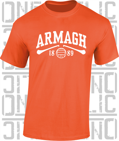 Armagh Gaelic Games T-Shirt - Adult - Hurling, Camogie, Football, Ladies Football