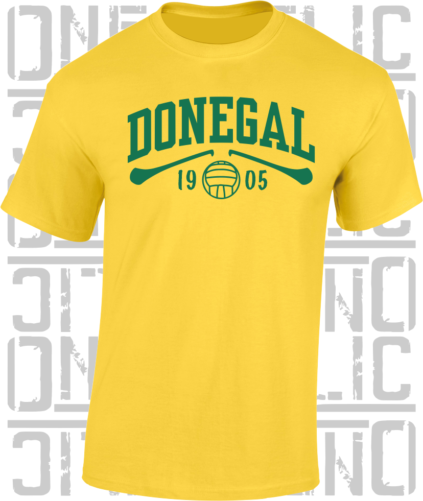 Donegal Gaelic Games T-Shirt - Adult - Hurling, Camogie, Football, Ladies Football