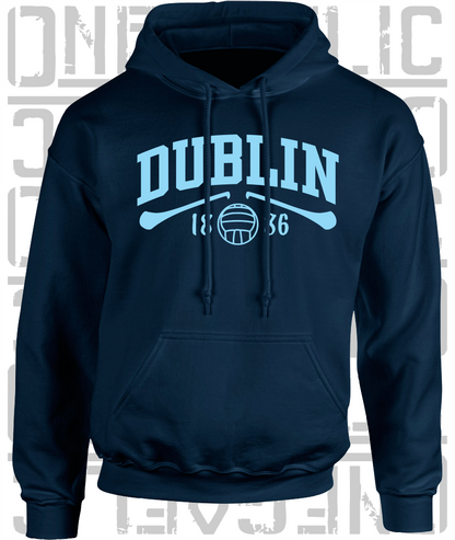 Dublin Gaelic Games Hoodie - Adult - Hurling, Camogie, Football, Ladies Football