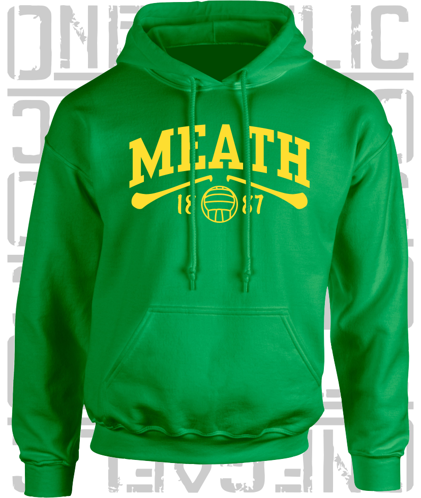 Meath Gaelic Games Hoodie - Adult - Hurling, Camogie, Football, Ladies Football