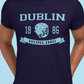 "I'm Lookin' For a Wild Dublin Girl" - Patrick Mahoney Music - Dublin Hurling Helmet Design T-Shirt - Adult