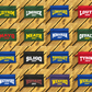 Gaelic Games (GAA) County Colours Pencil Case (single) - Polyester - All Irish Counties Available. Hurling Camogie Gaelic Football Ladies Gaelic Football