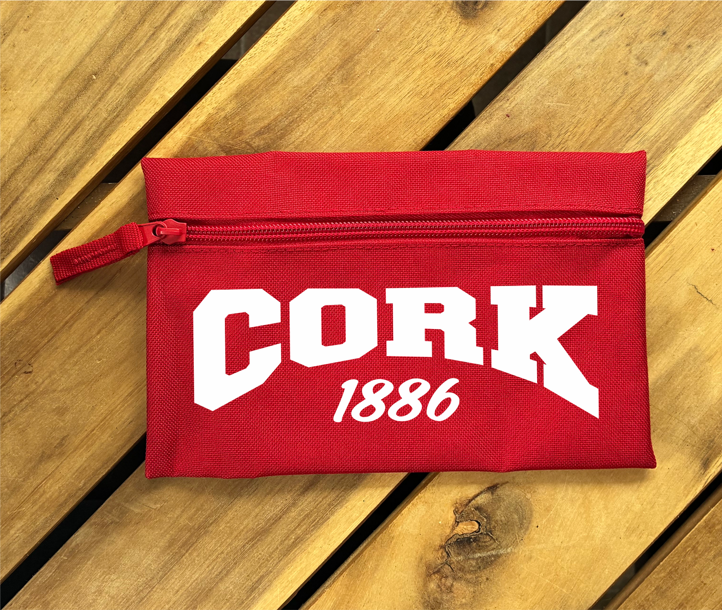 Gaelic Games (GAA) County Colours Pencil Case (single) - Polyester - All Irish Counties Available. Hurling Camogie Gaelic Football Ladies Gaelic Football
