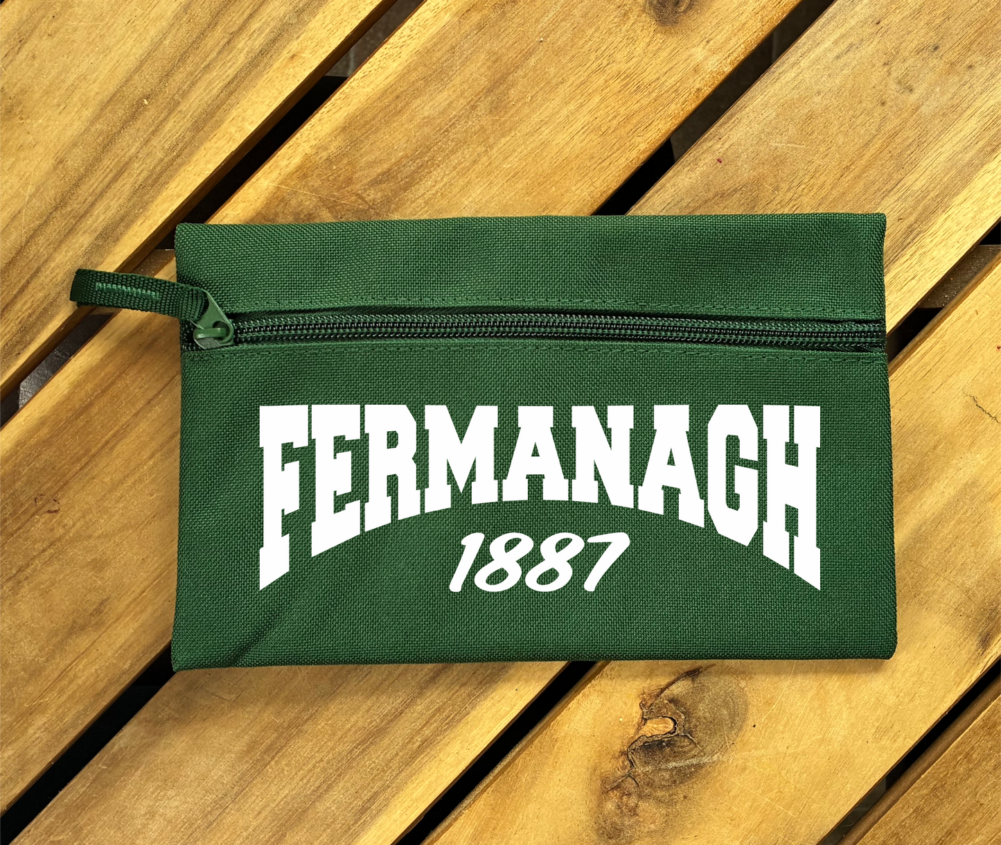 Gaelic Games (GAA) County Colours Pencil Case (single) - Polyester - All Irish Counties Available. Hurling Camogie Gaelic Football Ladies Gaelic Football