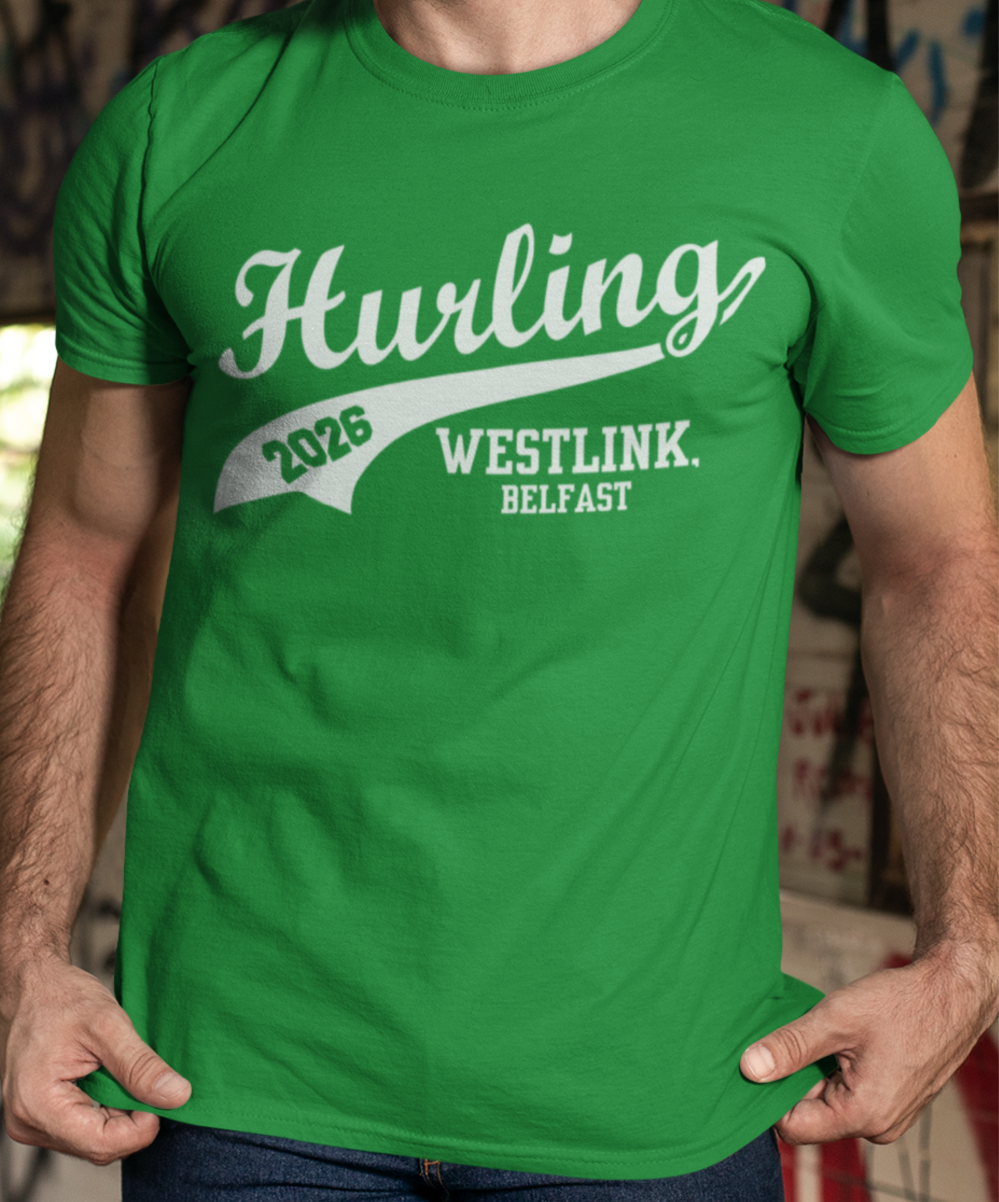 Westlink, Belfast, Hurling Swash T-Shirt - Adult