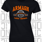 Ladies Football - Gaelic - Ladies Skinny-Fit T-Shirt - Armagh