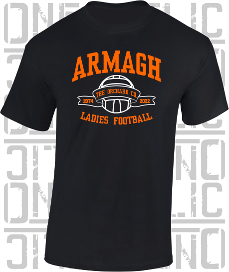 Ladies Football - Gaelic - T-Shirt Adult - Armagh