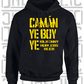 Camán Ye Boy Ye - Hurling Hoodie - Adult - Kilkenny