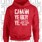 Camán Ye Boy Ye - Hurling Hoodie - Adult - Louth